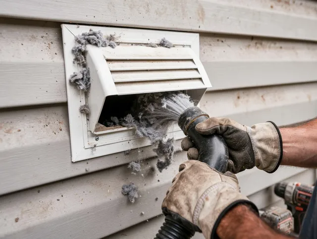 Professional dryer vent cleaning by Fort Mill Dryer Vent Cleaning in Fort Mill