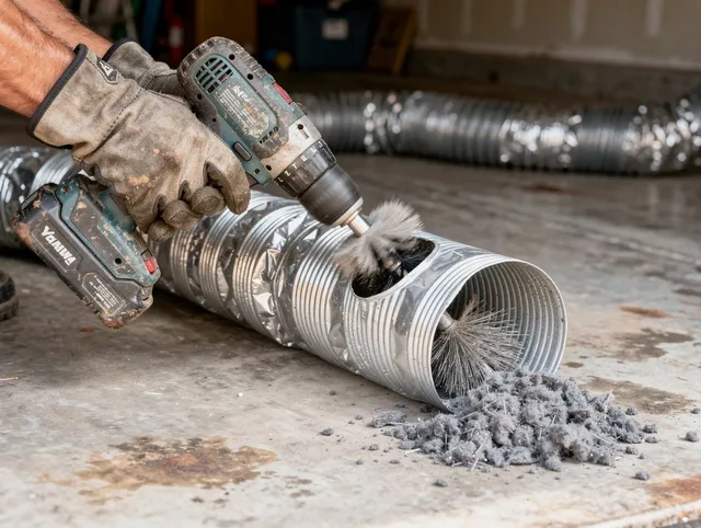 Professional duct cleaning by Fort Mill Dryer Vent Cleaning in Fort Mill