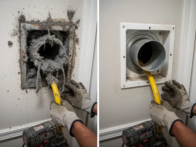 Expert gas dryer vent cleaning by Fort Mill Dryer Vent Cleaning in Fort Mill