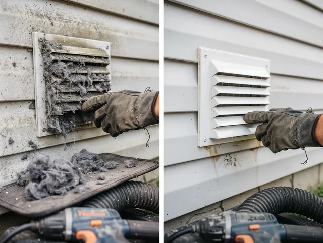 Residential dryer vent cleaning by Fort Mill Dryer Vent Cleaning in Fort Mill